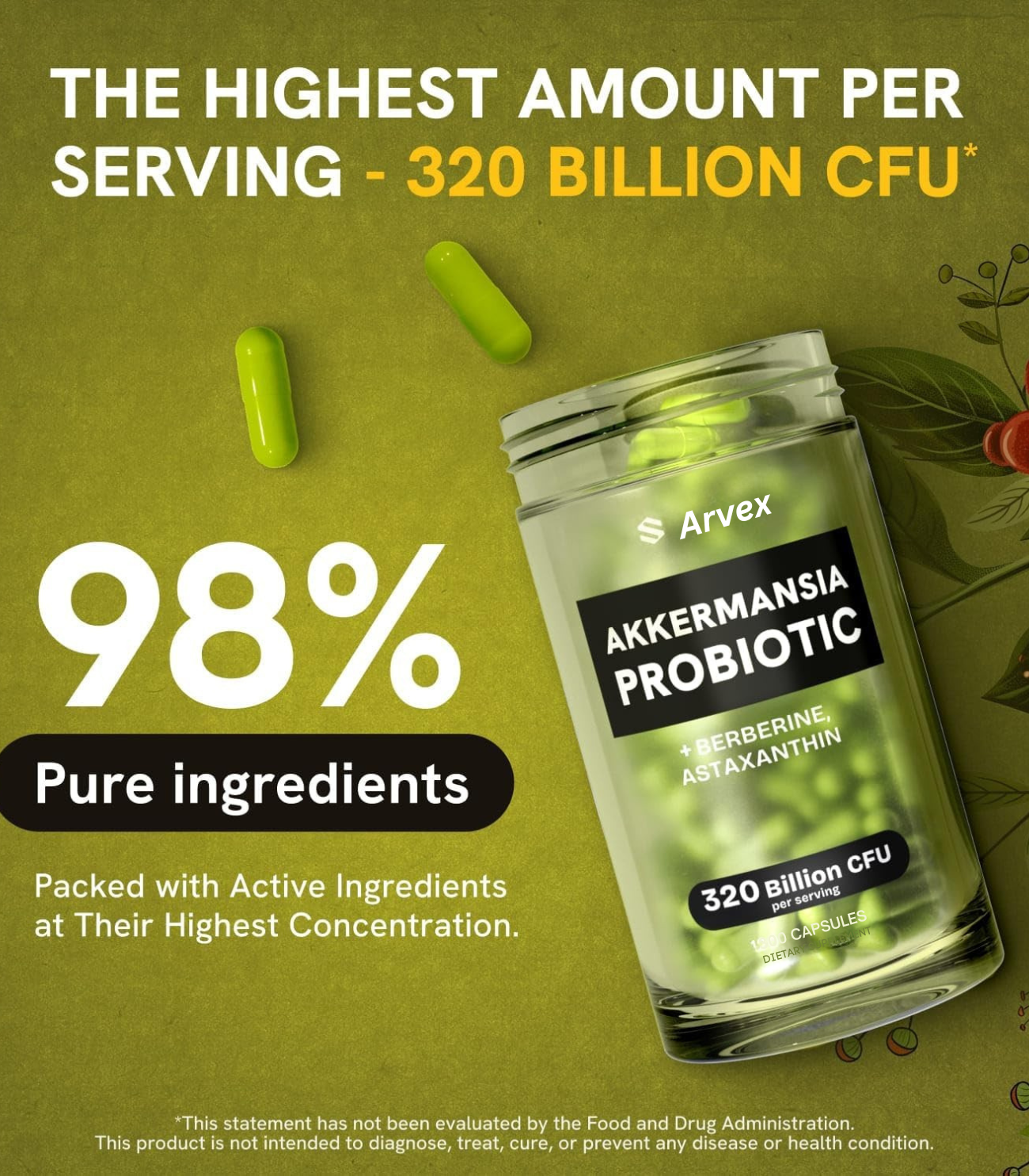 Akkermansia + Astaxanthin & Berberine